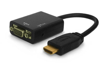 Savio CL-23 Adapter HDMI Cable VGA Black — image 1
