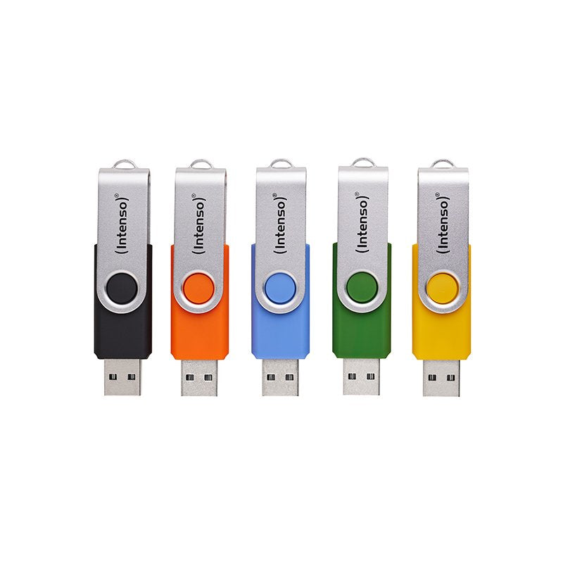 Intenso Office Line 256GB USB Stick 3.2 Multipack X5 Bunt