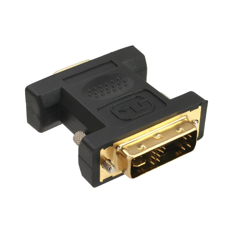 Inline Adapter DVI-a DVI 12 + 5 Male a VGA 15HD Female