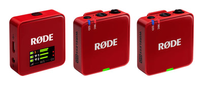 Rode Microphones Wireless Go (gen 3), Microphone Red WIGOGEN3RED — image 1