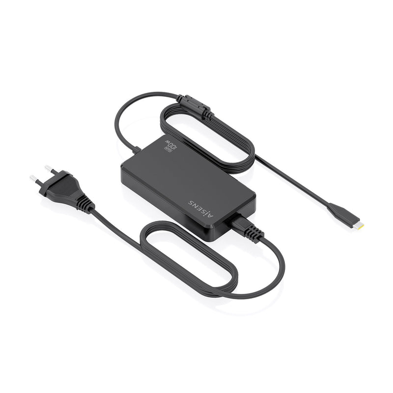 Aisens Charger Desktop GaN 100W PD 3.0 1x USB-C 1.8M, Black