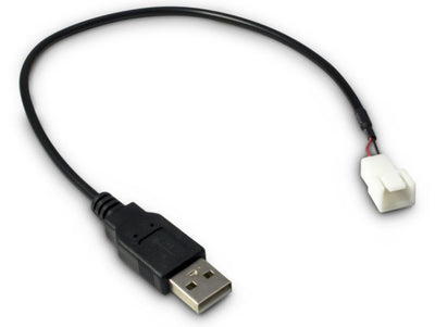 Adapter Inter-tech USB Am a Connector Female 3 Pines, 30CM — image 1