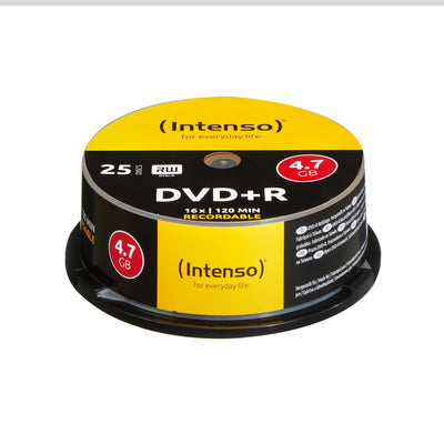 Intenso Dvd + R 4.7GB 16X Tarrina 25UDS — image 1