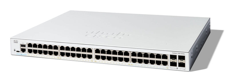 Cisco Catalyst 1200-48T-4G Conmutador L3 Smart 48 X 10/100/1000BASE-T + 4 X 1 Gigabit Ethernet Sfp + Assembly