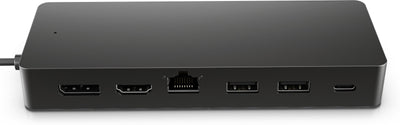 HP Docking 50H98AA USB Type-c 2x USB 1x HDMI 1x RJ45 1x DISPLAYPORT 1x USB Type-c Black - 50H98AA — image 1