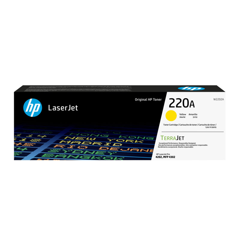 HP Genuine Toner 220A Yellow