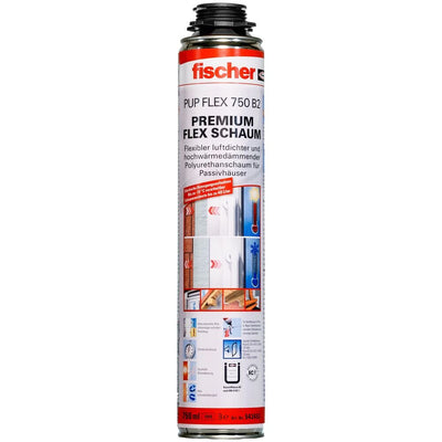 Fischer Pistol Foam Premium Flex Foam Pup Flex 750 B2, Sellador Cream/White 750ML 543453 — image 1