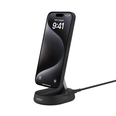Belkin Base Charging Wireless Magnetic + Power Adapter Ca 15 Watts Black — image 1