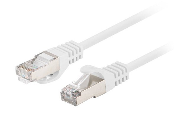 Lanberg Network Cable CAT.6 FTP 2M White 10-PACK
