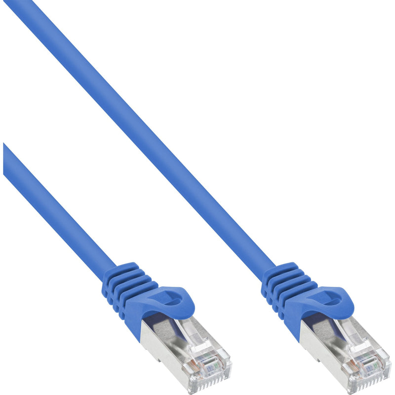 Inline Network Cable Sf/UTP CAT.5E Blue 0.5M