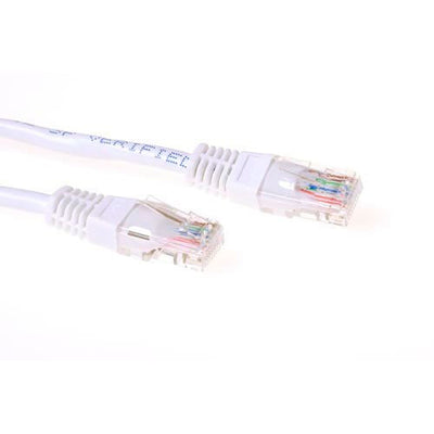 White 20 Meter U UTP CAT.5E Patch Cable With RJ45 Connectors — image 1