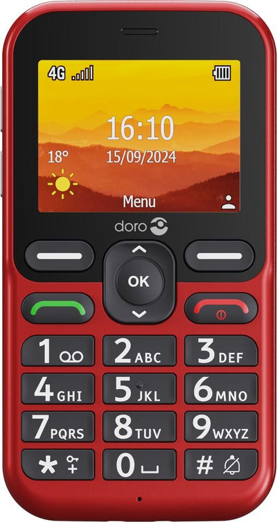 Doro Mobile Phone Leva L10 2.4 4G Red — image 1