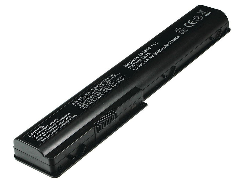 2-POWER Battery 14.4V 5200MAH HP Pavilion DV7-1000 CBI3035A