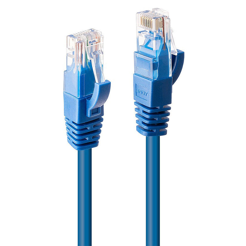 Lindy 48015 Network Cable Blue 0,3M CAT.6 U/UTP (UTP)