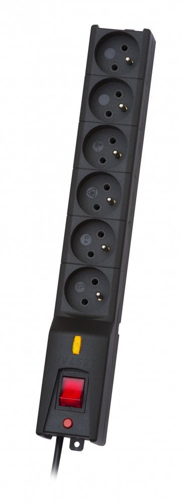 Lestar 1966004697 Base Múltiple 5M 230 Salidas AC Indoor Black — image 1