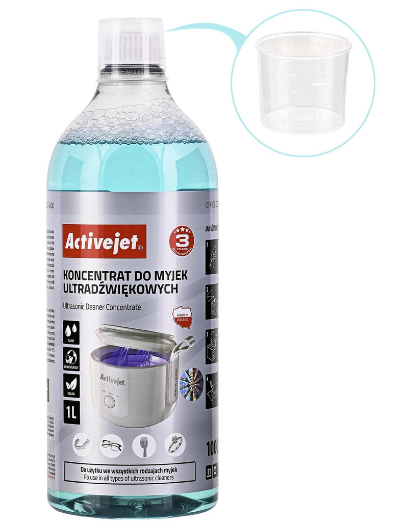 Activejet AOC-600 Concentrado Limpiador Lavadoras Ultrasónicas Uv AOC-600 1 L
