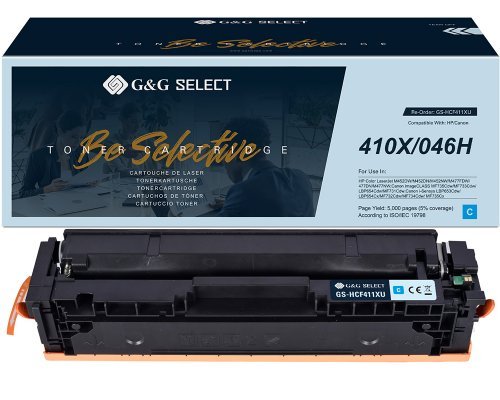G&g Select Xl-toner Compatible With HP 410X CF411X