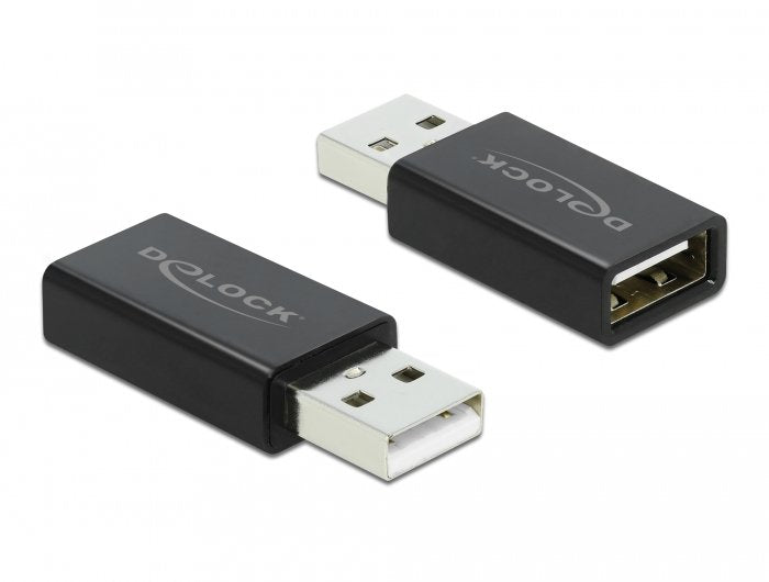 Delock USB 2.0 Adapter Typ-a Male a Typ-a Female Datenblocker