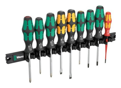 Wera 9650 Set Of Screwdrivers Kraftform With Band Magnética, 9 Pieces 5051012001 — image 1