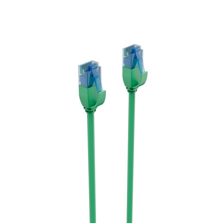 Shiverpeaks Network Cable Network Cable CAT.6 U/UTP Slim Green 2M