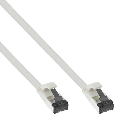 Inline Network Cable Flat , U/FTP, CAT.8.1, Tpe Libre Halógenos, White 2M — image 1