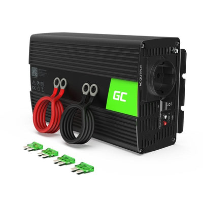 Green Cell Inversor Voltaje Automóvil ® 12V a 220V, 1000W / 2000W — image 1