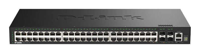 D-link DGS-1530-52/ And Switch Gestionado L2 Gigabit Ethernet (10/100/1000) Black