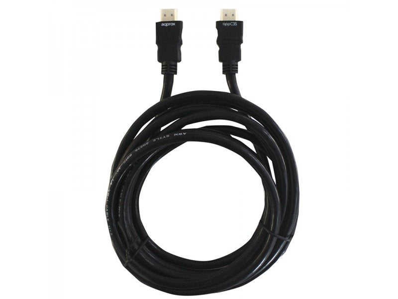 Approx HDMI Cable V1.4 Connectors Male/Male 3M Black