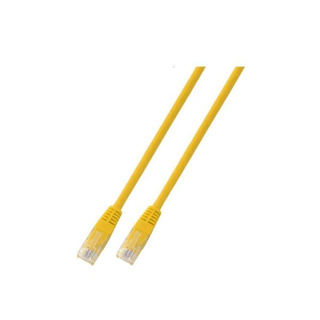 Efb RJ45 Network Cable CAT.5E U UTP Pvc Cca Yellow 25M