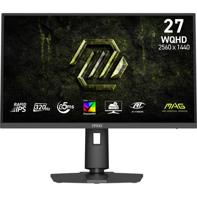 MSI Monitor Mag 274QPF X32 27 Rapid IPS Wqhd 320HZ 0.5MS HDMI2.1X2 DP Pivot — image 1