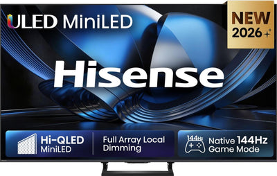 TV Hisense 55 (3840X2160) 55U7SE Smart TV 4K Uled Miniled 6MS 144HZ HDMI USB LAN Hdr VESA Wi-Fi Bluetooth Blac — image 1