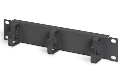 Digitus DN-10-ORG-1U-B, Panel Gestión Cables, Black 1U — image 1