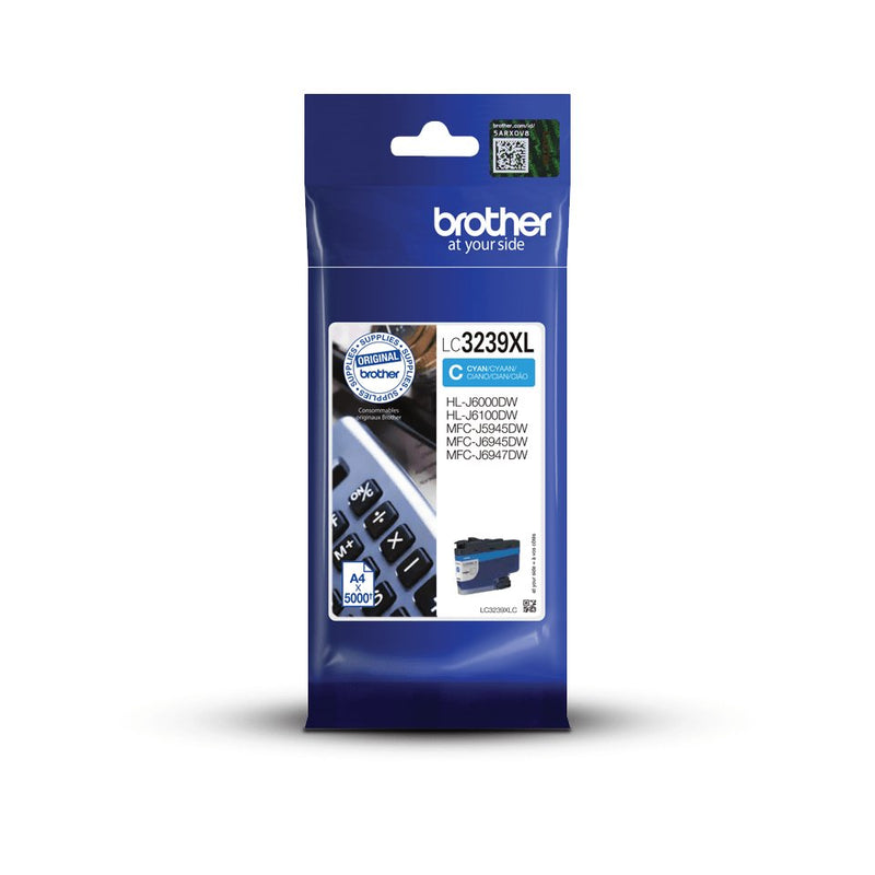 Brother Cartridge LC3239XLC Cyan 3000PG