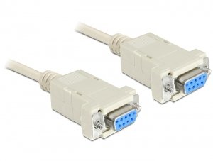 Delock Cable Serie Null Modem 9 Pin Female / Female 3M