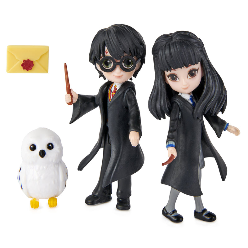 Spin Master Wizarding World Harry Potter - Set Of Amigos With Figuras Coleccionables Harry Potter And Cho Chan