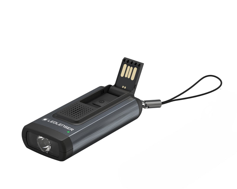 Ledlenser-502580 Linterna Grey Barata LED