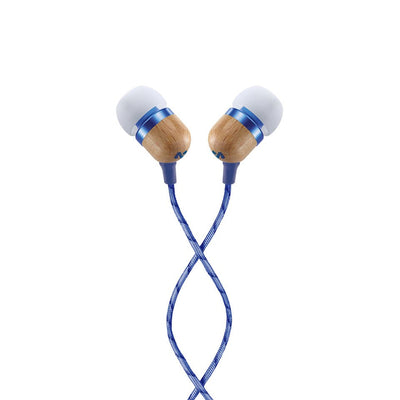 Headphones Marley Smile Jamaica, Intrauditivos, With Cable Microphone Denim EM-JE041-DN — image 1