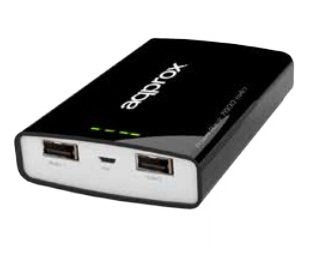 Approx Charger USB Power Bank 7800 Black — image 1
