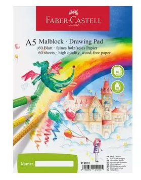 Bloc Colorear Faber-castell A5 212051