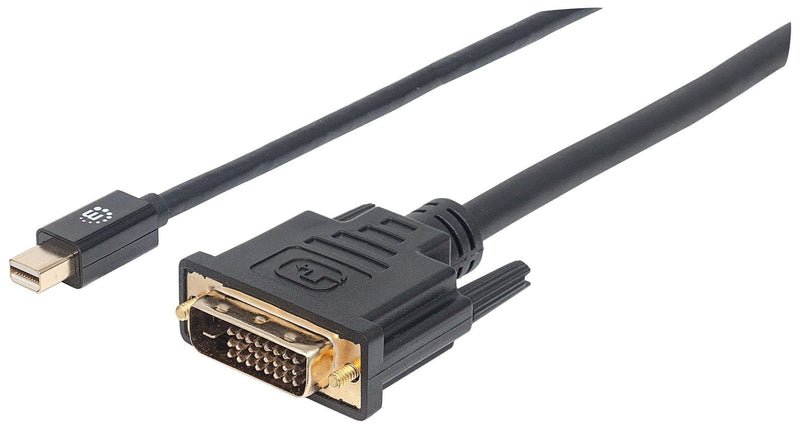 Manhattan Cable Mini DisplayPort 1.2A a DVI-d 24 + 1 Male 1.8M Black