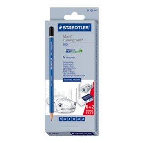 Staedtler Set Of Pencils Lumograph