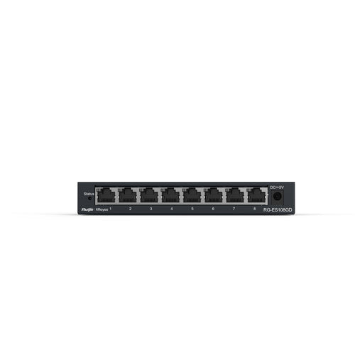Ruijie Unmanaged Switch 8XGB RJ45 Steel Case — image 1