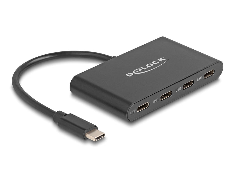 Delock Hub USB 3.2 Gen 2 USB Type-c With 4 X USB Type-c Buchse - 10Gbps