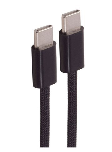 Shiverpeaks USB-C Cable Charging 2.0, 60W, Black Textil, 1,5M — image 1