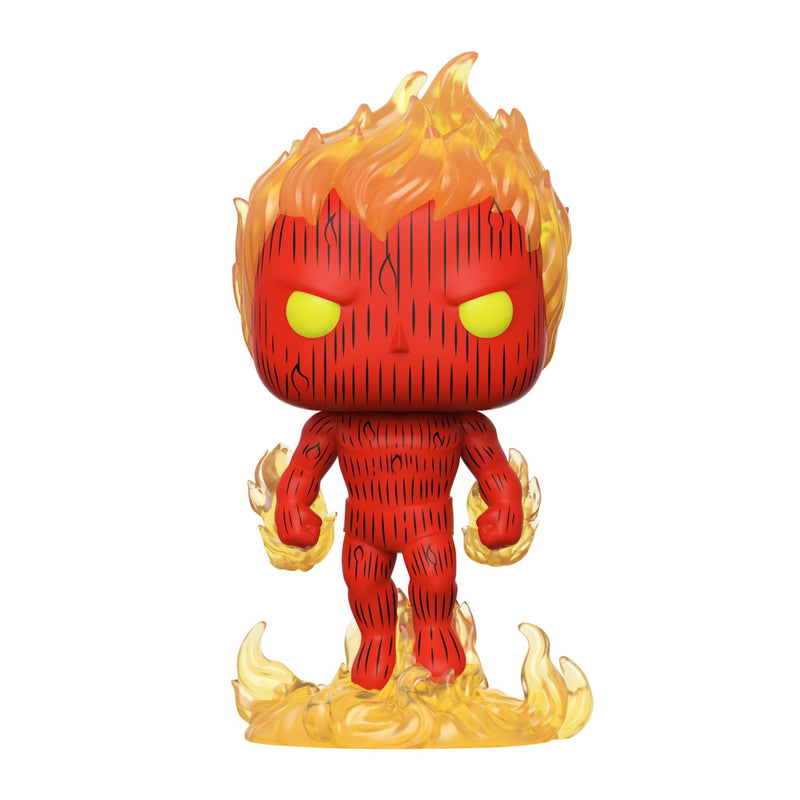 Funko Pop Marvel Cuatro Fantasticos Antorcha Humana