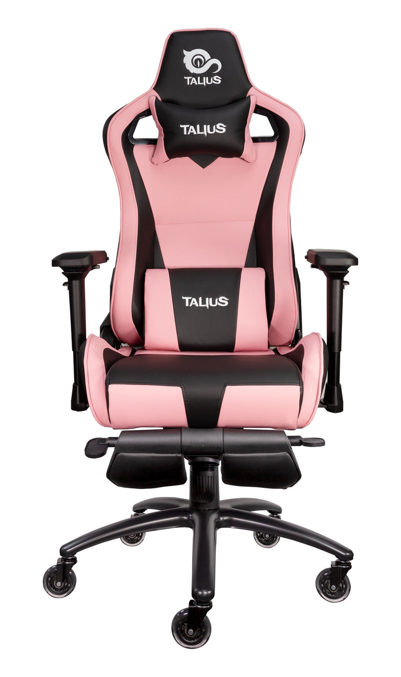Talius Chair Caiman V2 Gaming Black/Pink Reposapies, 4D, Frog