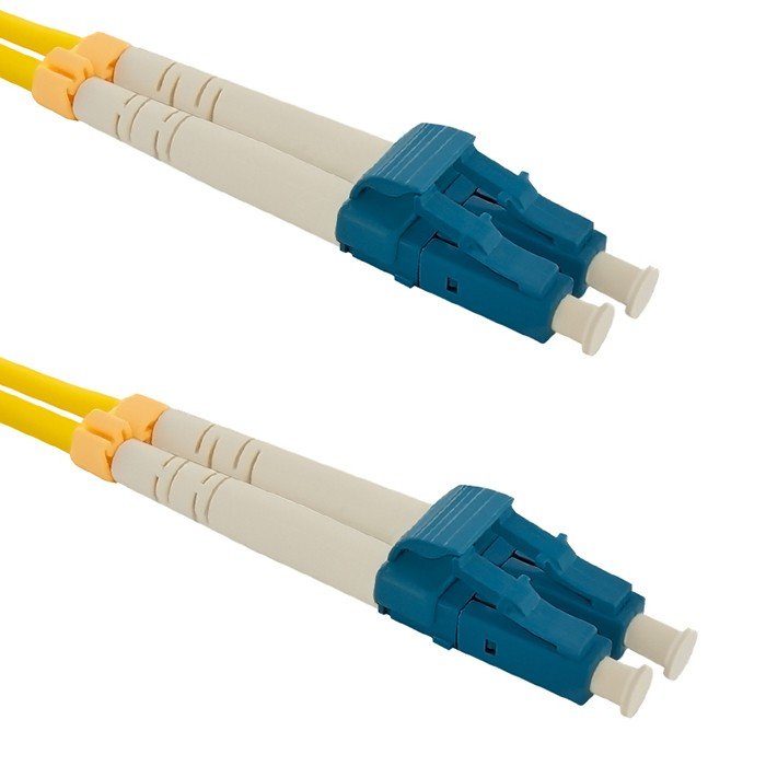 Qoltec 54016 Cable Fibre Optic 3M Lszh Lc/Upc Yellow