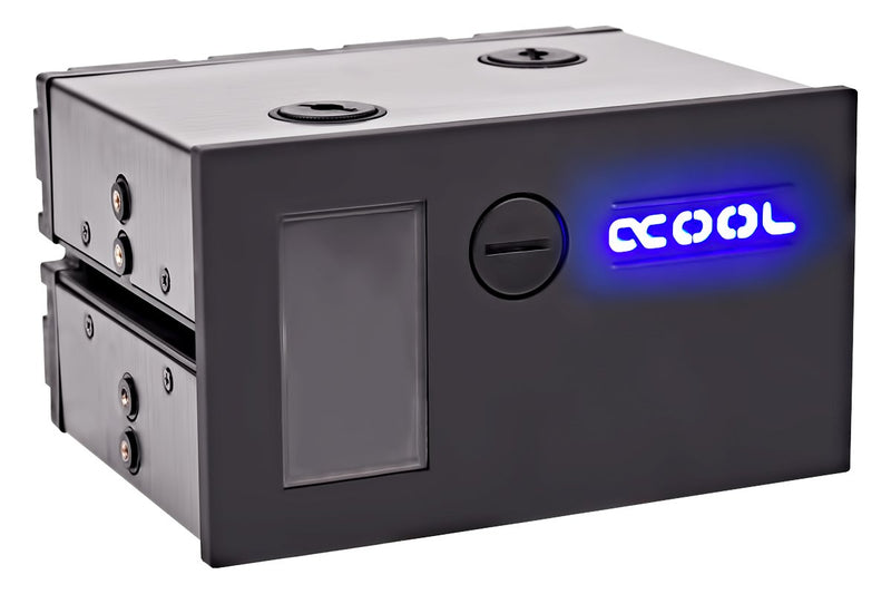 Alphacool Compartimento Hielo , Tanque Expansión Black Single Laing D5 15247