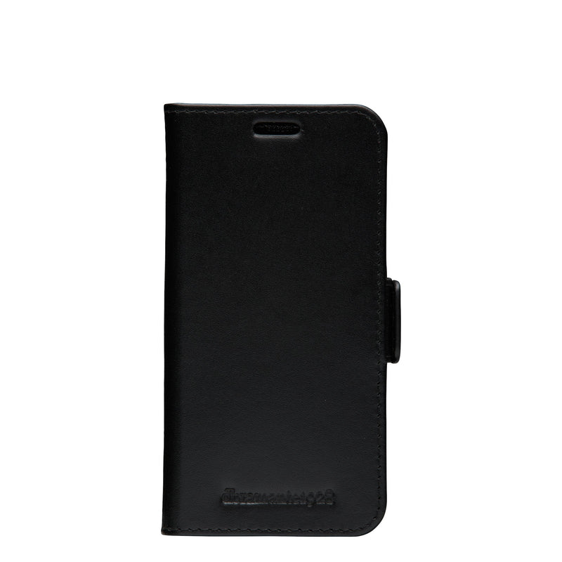 DBRAMANTE1928 Copenhagen Slim Case With Cover Phone Mobile Phone Leather Grano Entero Black Apple Iphone 12 Mi