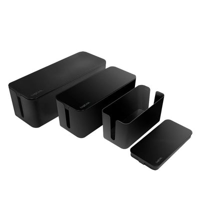 Logilink KAB0077 Organiser Cables Universal Box Of Cables Black 3 Pieces — image 1